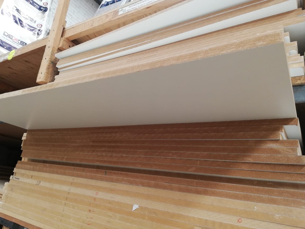 MDF MELAMINA BLANCA 15MM 2/C Madereria las Higueras